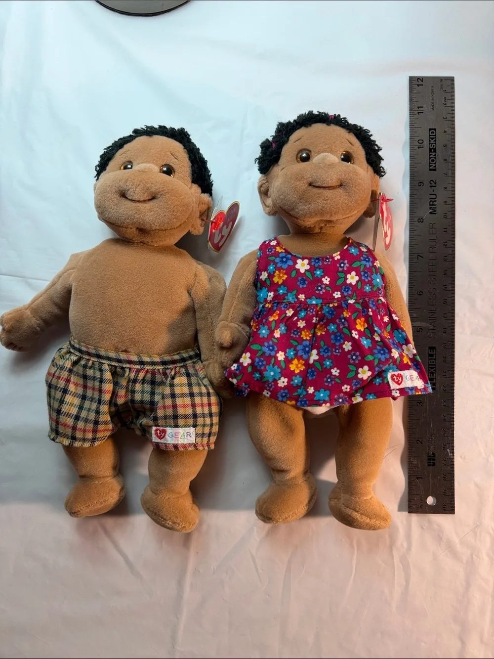 VTG 2000s Ty Beanie Kids Doll Lot 🧸 90s Nostalgia Kidcore Room Decor Set
